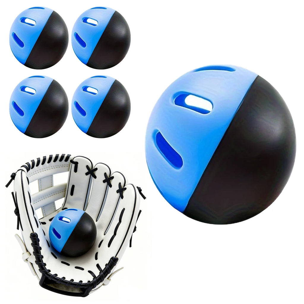 Unbreakable Limited Flight Baseball Training Balls – 4 or 8 Pack