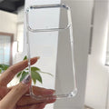 Suitable Apple 17 Max Four Corner Anti Drop Transparent Protective