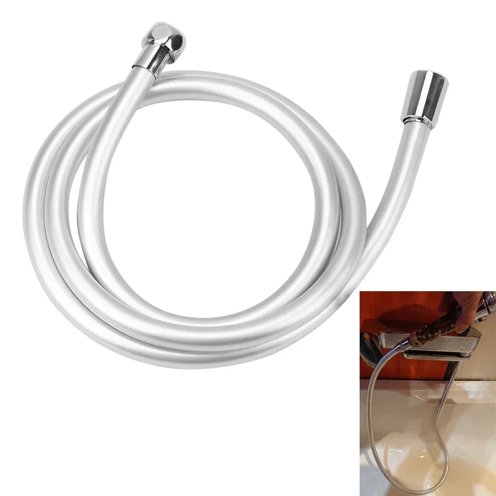 Flexible PVC Shower Hose – Anti-Kink Bathroom Extension Pipe