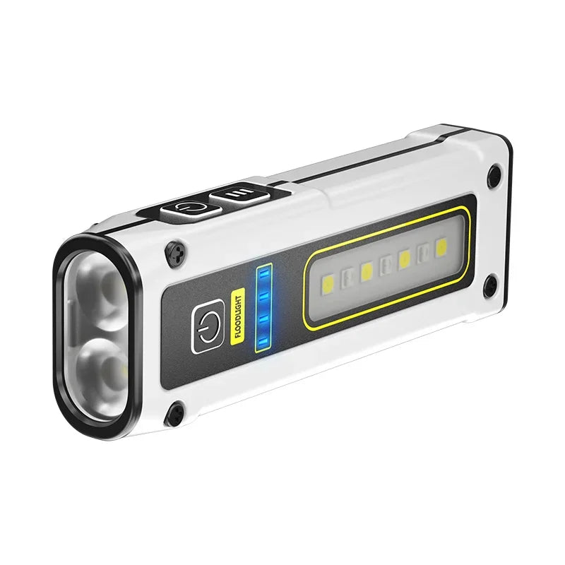 ESMARTER Mini LED Flashlight – Magnetic, 600 Lm, Power Bank