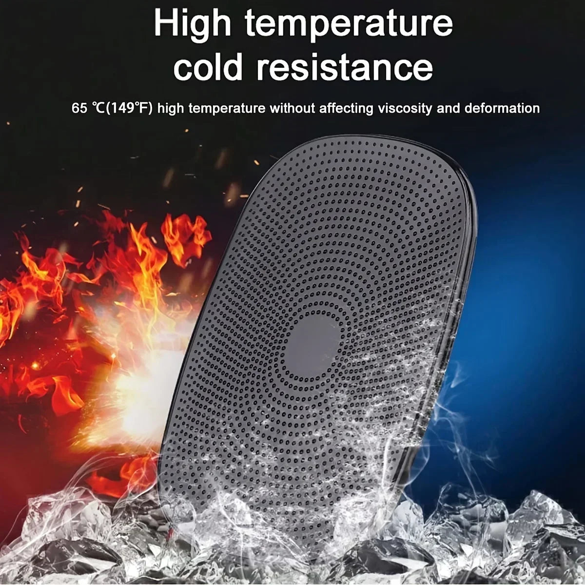 Car Dashboard Anti-Slip Silicone Sticky Pad – Phone Holder Dashboard Grip Pad Zpaxo