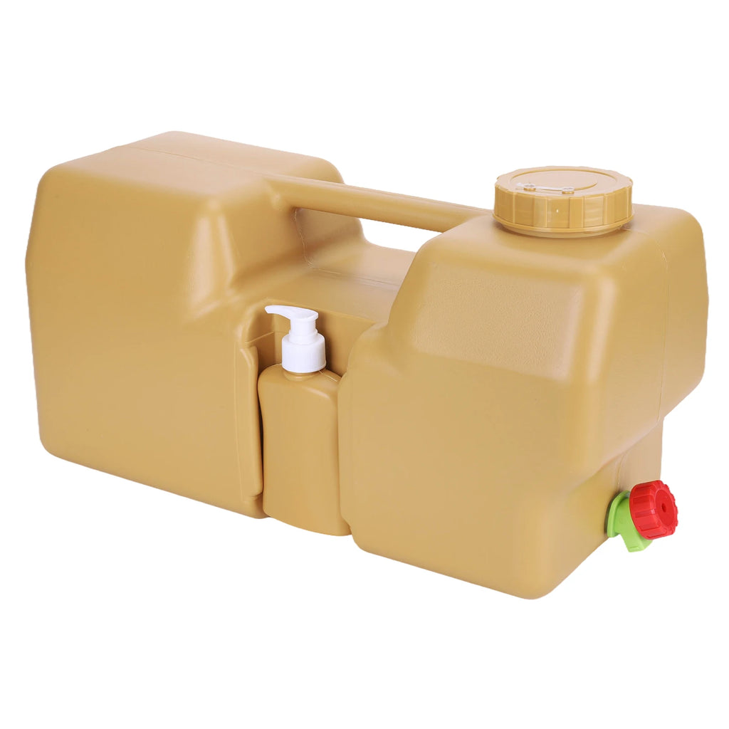 No Leakage Camping Bucket W Spigot Hand Sanitizer Bottle Water
