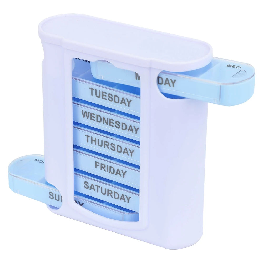 7 Day Week Pill Box Organizer Tablet Holder Medicine Drug Storage