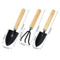 3-Piece Mini Garden Tool Set – Stainless Steel Indoor Kit