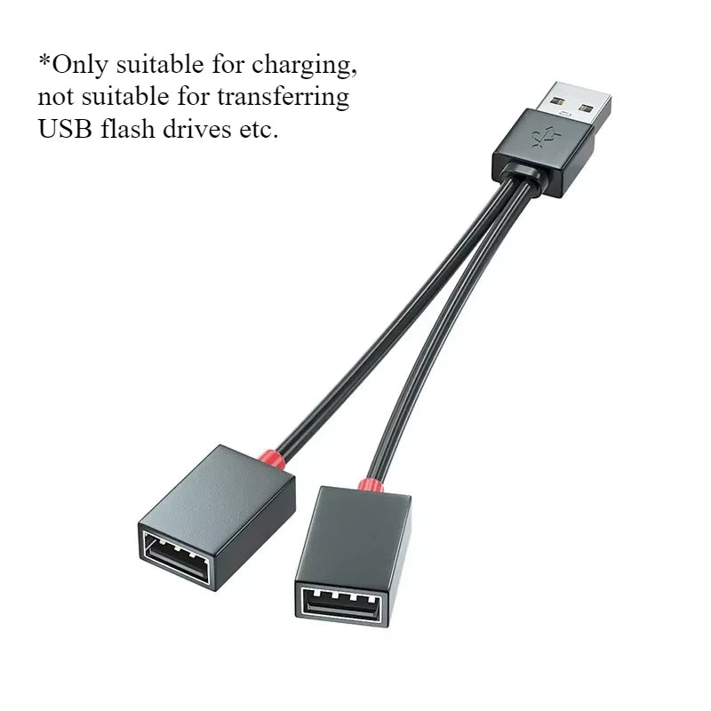 Car Mounted 1 2 3 USB Branching Multi-functional Adapter Splitter