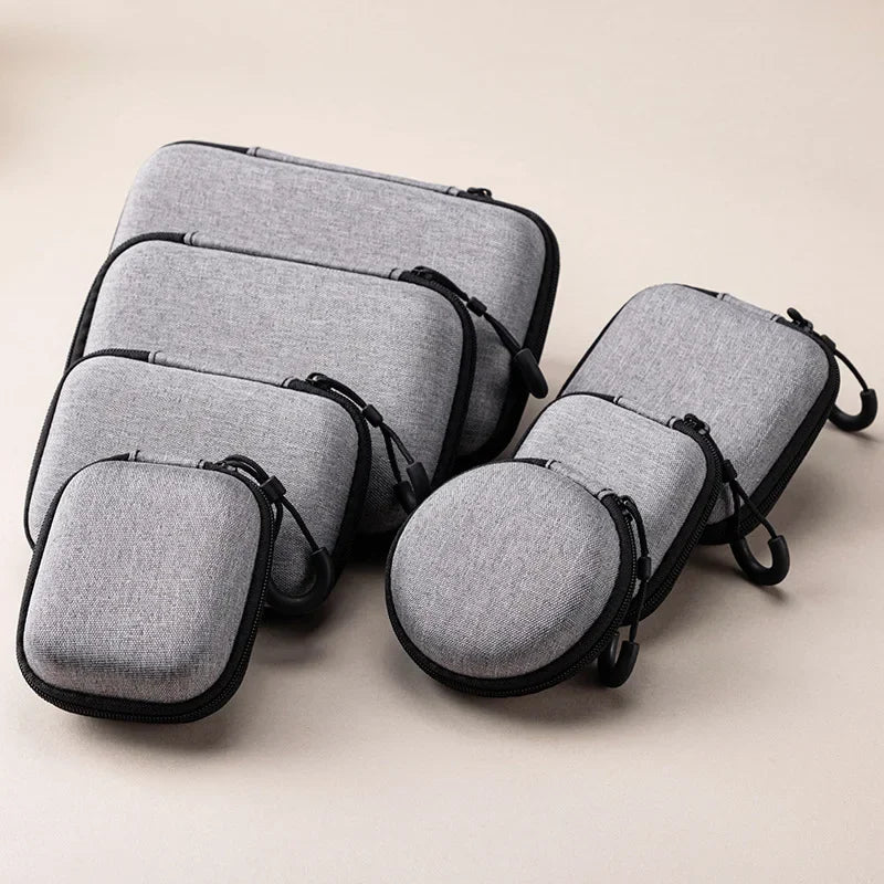 Electronics Organizer EVA Case Hard Drive Storage Cable Management