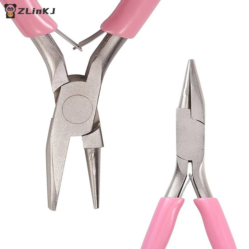 Round Concave Pliers Wire Looping Precision Jewelry DIY Making Zpaxo