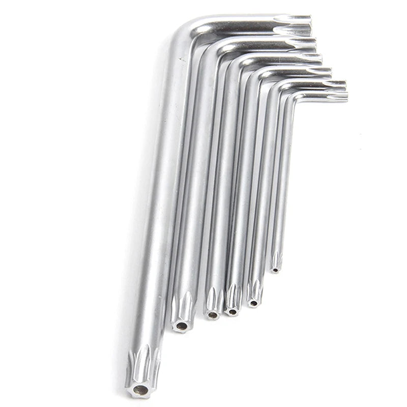 T6 T7 T8 T9 T10 T15 T20 T25 T30 T40 Six Lobe Torx Head Tamper Proof Zpaxo