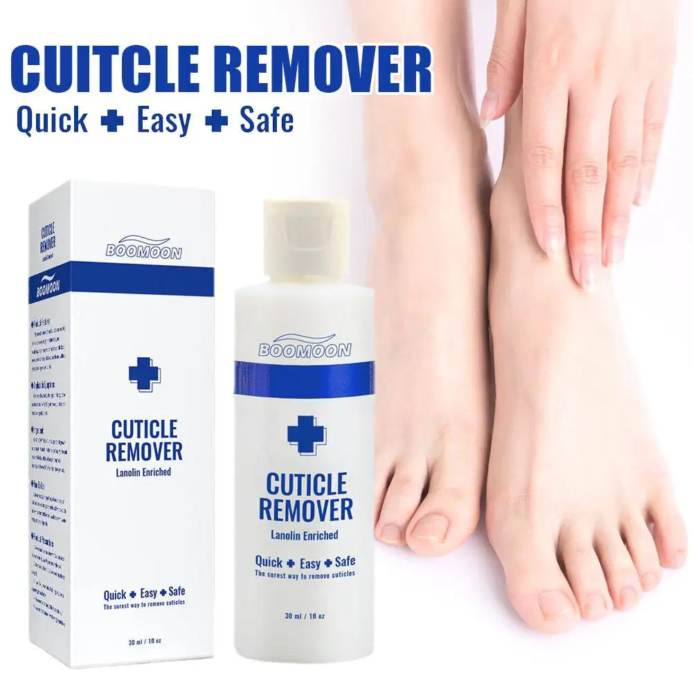 30ml Nail Cuticle Remover Liquid Softener – Manicure & Pedicure Cuticle Softener Zpaxo