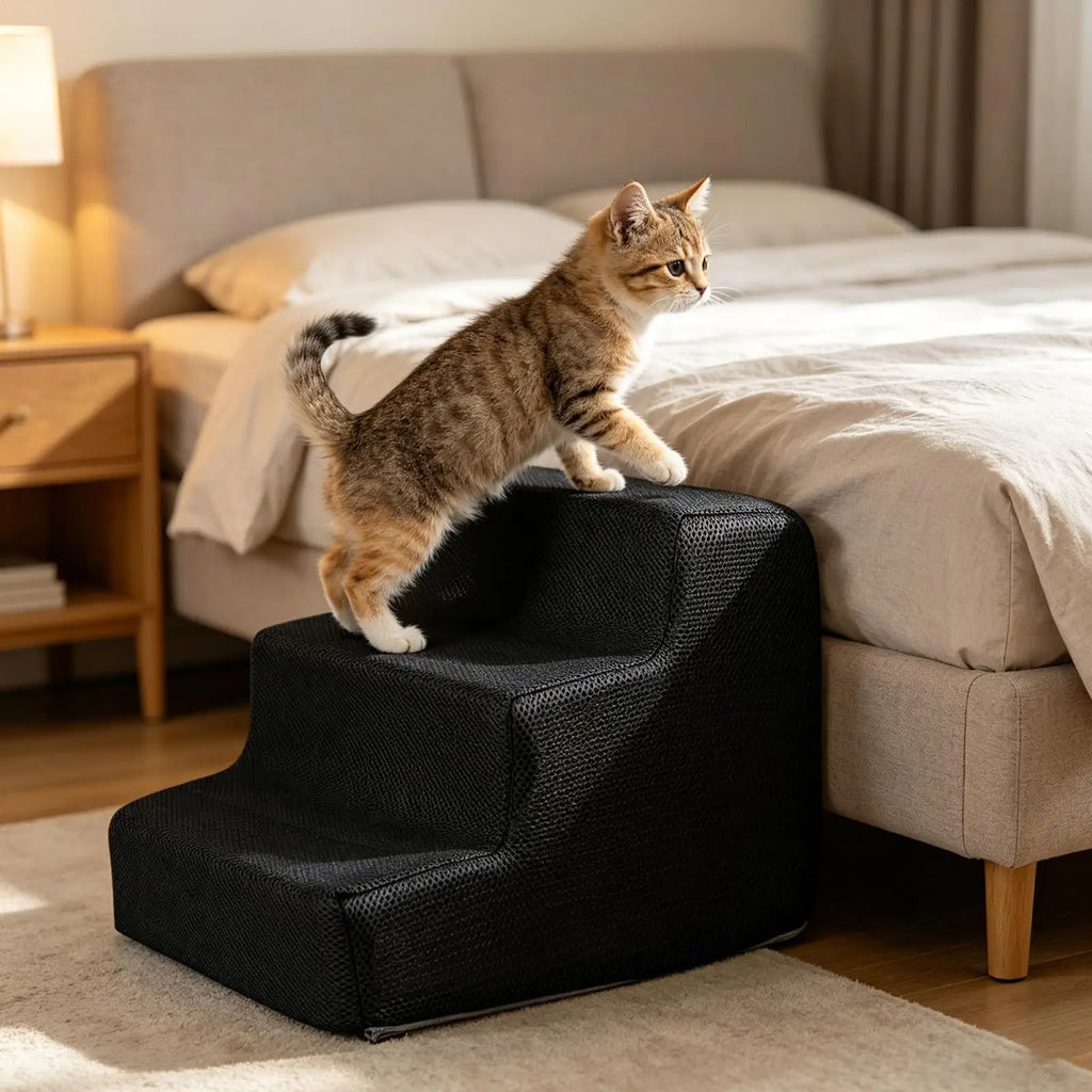 Dog Stairs Washable Puppy Ladder Automotive Cat Steps Pet Parents