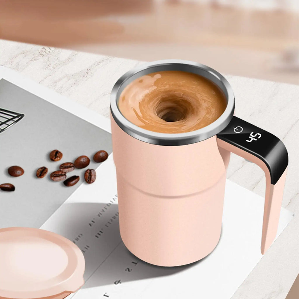 Self Stirring Mug Automatic Mixing Coffee Cup Heat Resistant