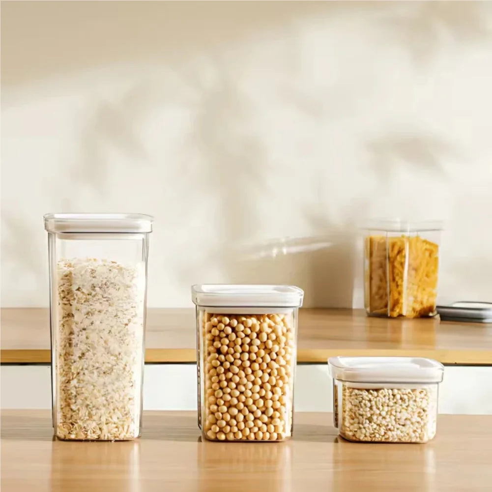 Airtight Laundry Detergent Dispenser Powder Storage Box Clear Washing Powder Liquid Container with Lids Jar Zpaxo