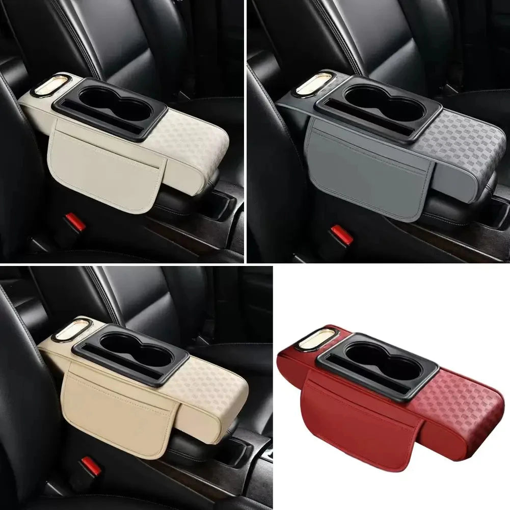 Car Center Console Height Increasing Armrest Cushion Multifunctional