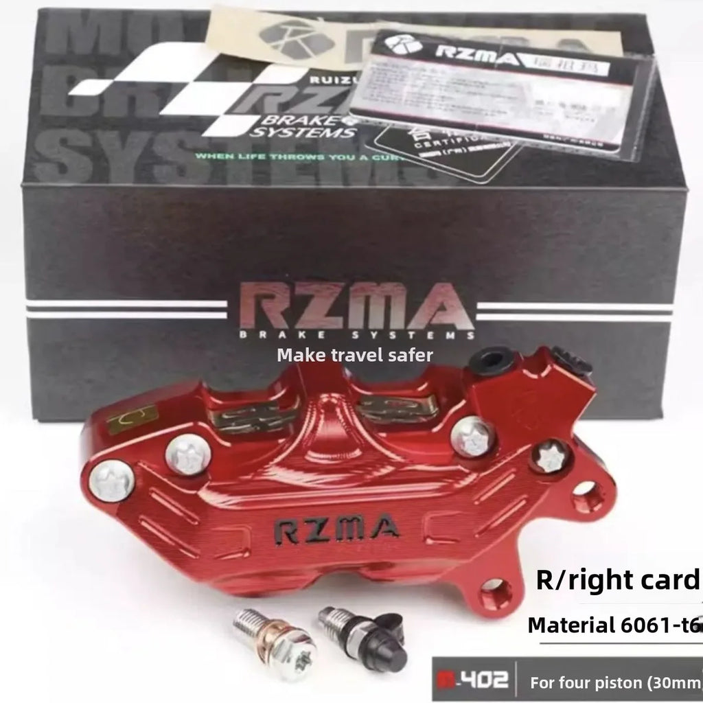 Ruizuma M402 Four-Piston Abalone Brake Caliper | E-Motorcycle