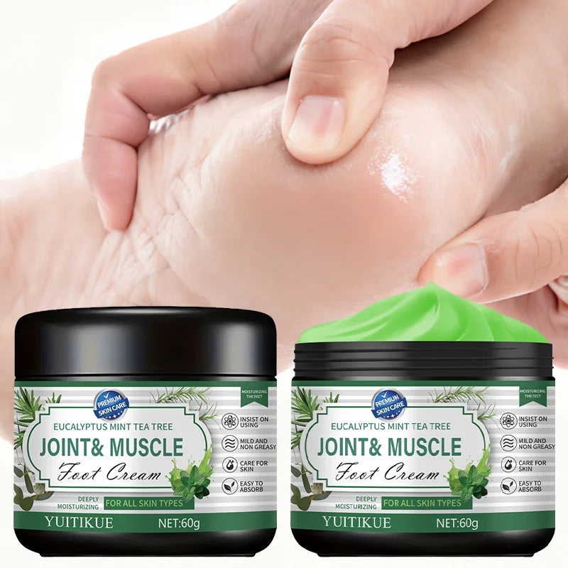 Eucalyptus Mint Tea Tree Foot Cream 60g – Moisture & Muscle Care Foot Cream Zpaxo Default Title