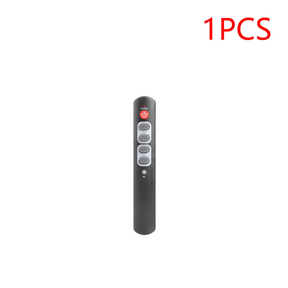 1/2pcs Copy IR Remote for Smart TV Box STB DVD DVB VCR Universal 6 Big Button Learning Remote Control Electronic Smart Home Acce Zpaxo gray 1pc