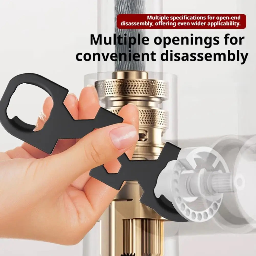 Universal Faucet Aerator Wrench – Removal & Installation Tool Faucet Aerator Wrench Zpaxo