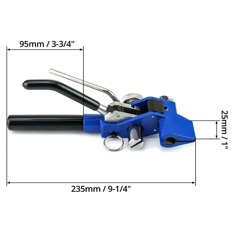 Stainless Steel Cable Tie Gun Banding Tools Strapping Gear Tension
