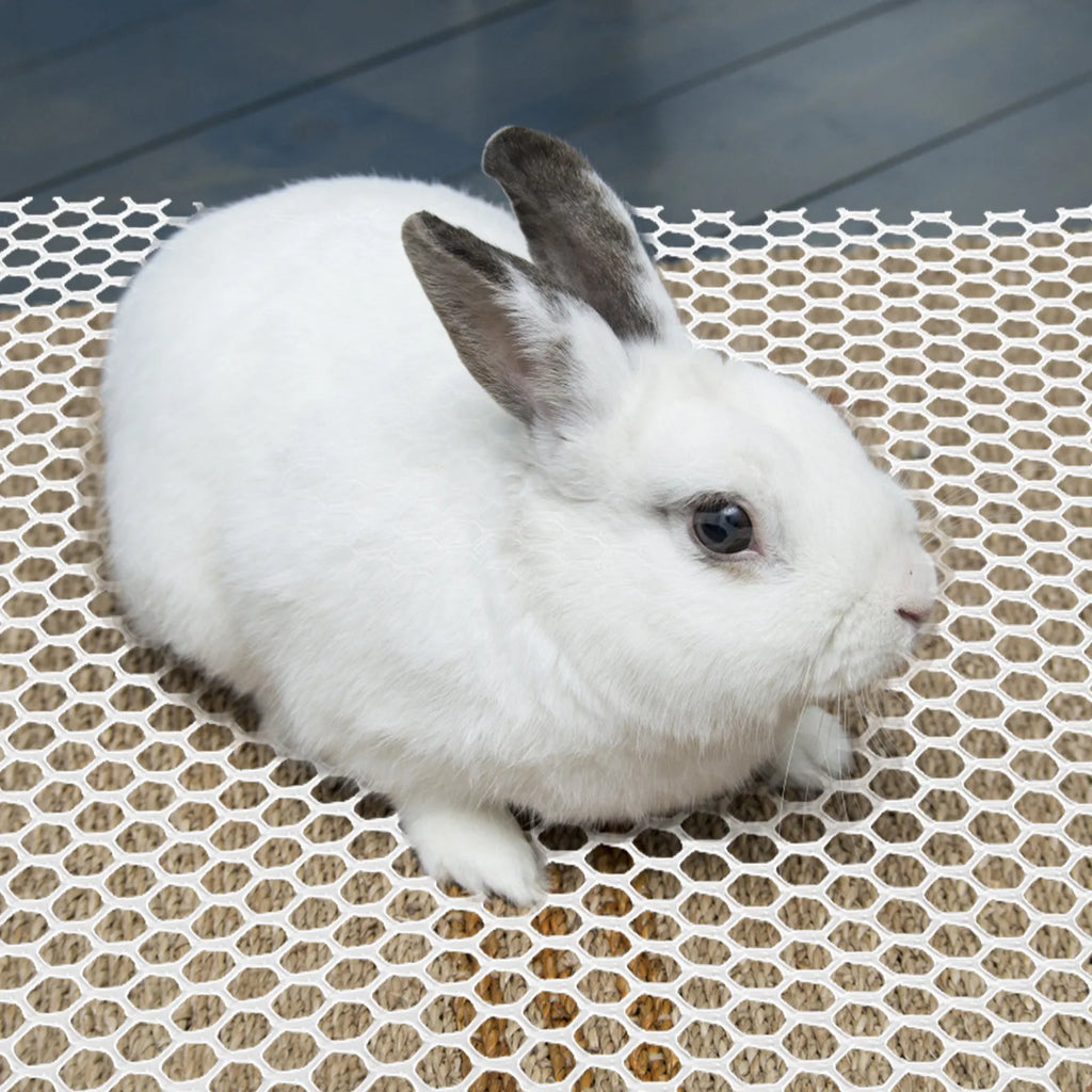 Protective Pet Cage Mat Hollow Mesh Design Anti-skid Wear Resistant