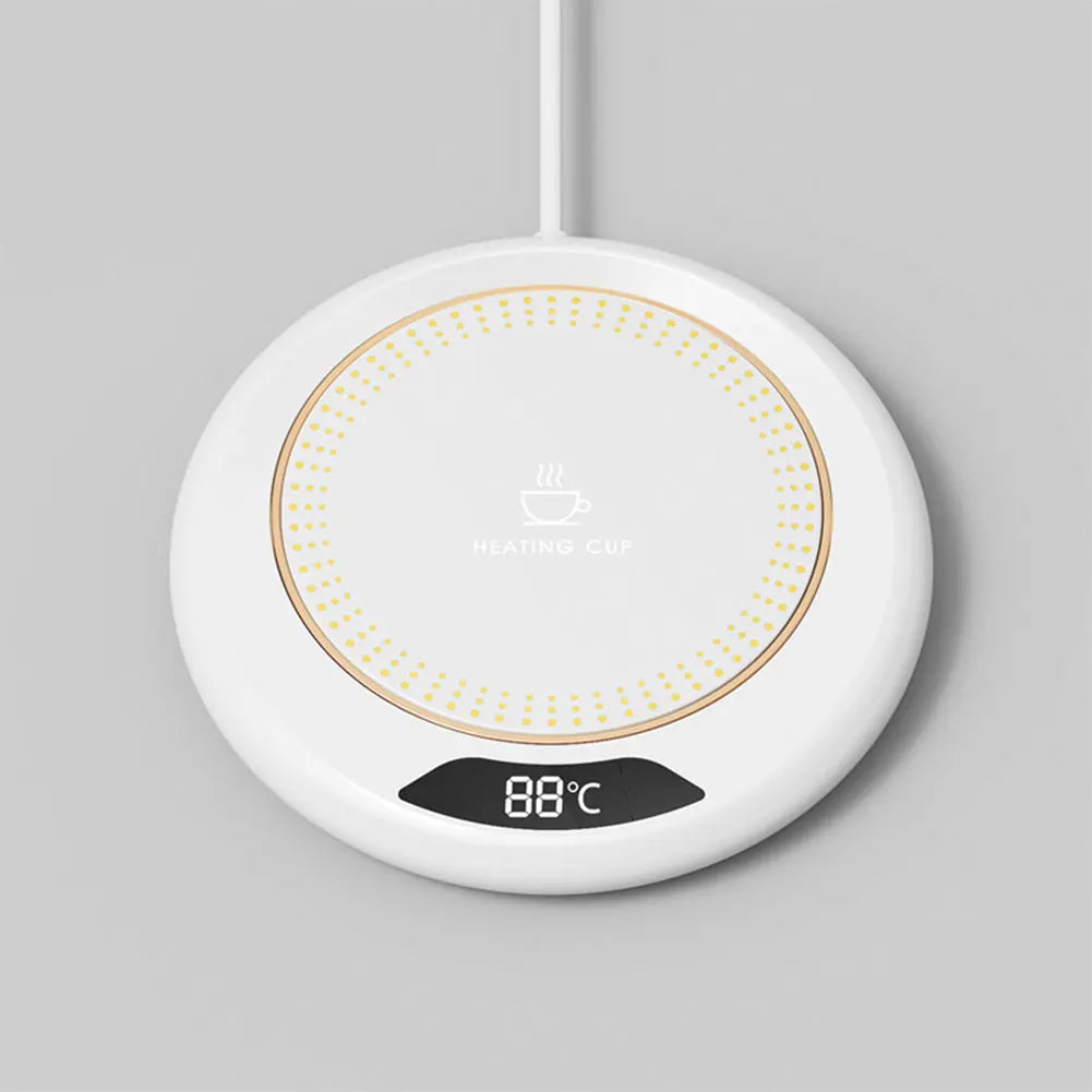 USB Coffee Mug Warmer 3 Temperature Setting Electric Beverage Warmer Coffee Warmer Plate for Coffee Milk Tea Beverage Zpaxo