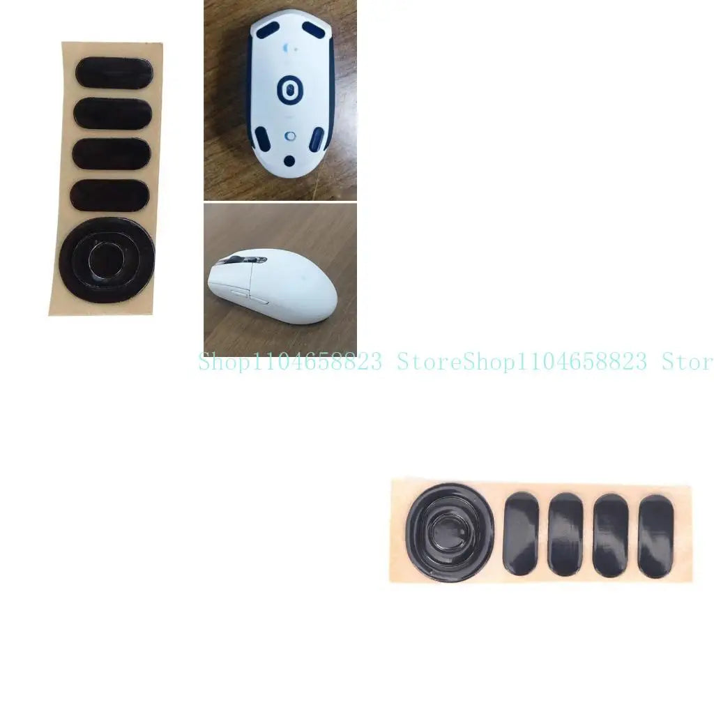 1Pack Professional Mouse Skates Stickers Mouse Feet Pad Glides Rounded Replacement for G304 G305 Zpaxo