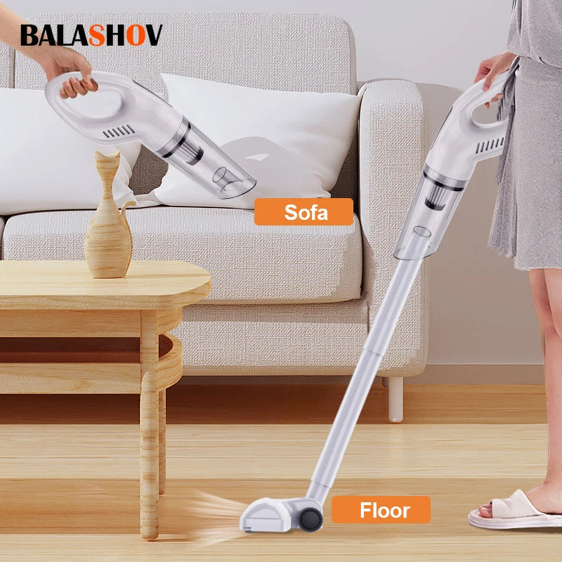 Handheld Vacuum Cleaner Household Wireless Vacuum Cleaners Rechargeable High Power Dry Wet Button Vacuum Cleaner For Car Home Zpaxo Default Title