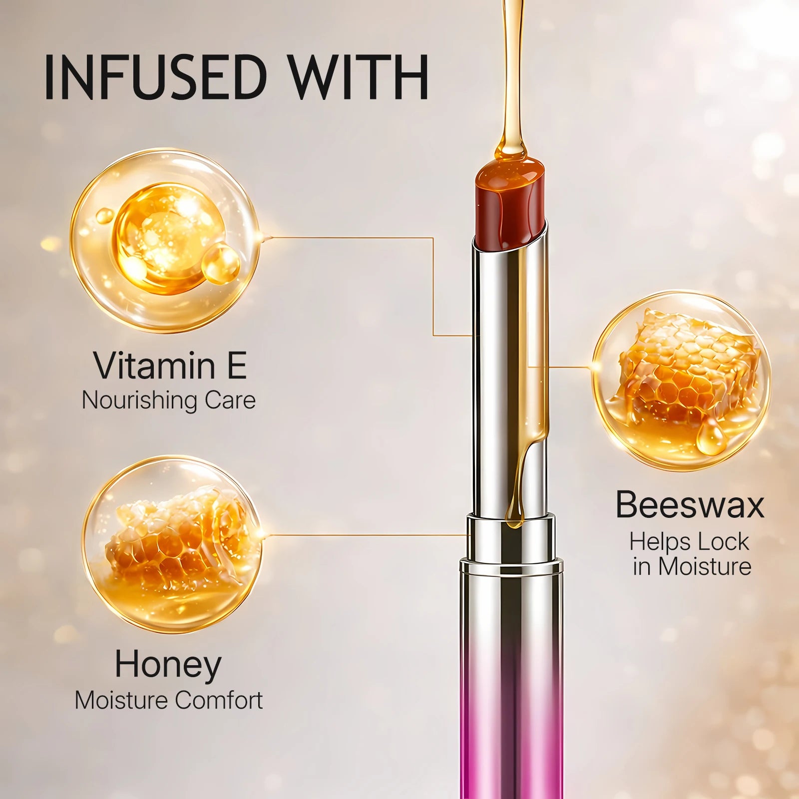 Velvet Matte Lip Gloss Long-lasting Easy Apply Moisturizing Anti
