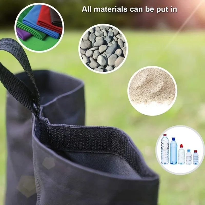 Camping Equipment Outdoor Accessories Garden Gazebo Foot Leg Feet Weights Sand Bag Marquee Waterproof Tent Set Tent Accessories Zpaxo
