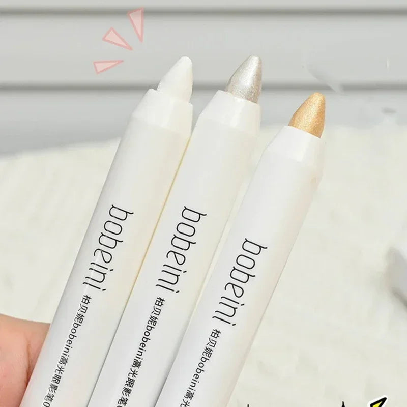 Lying Silkworm Pen Monochrome Brightener Pencil Bright Eyes Lasting