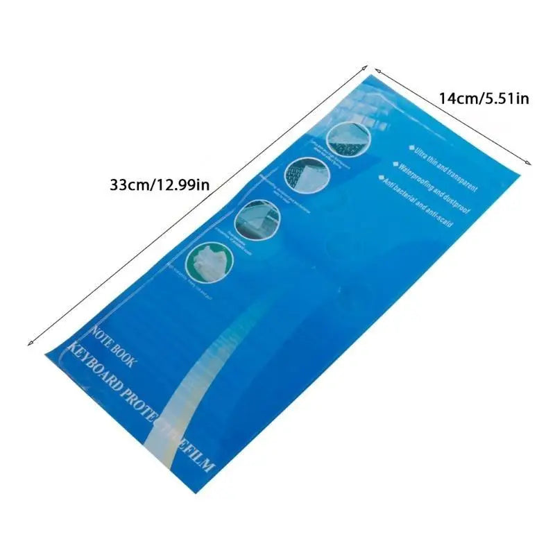 652F Keyboard Cover Universal Protector Waterproof Skin Keypad Clear Protective Film Zpaxo