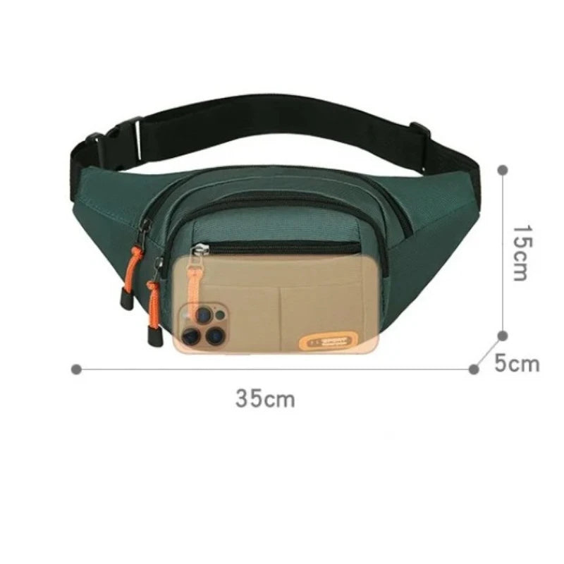 Mobile Waist Bag For Both Men And Women Multifunctional Large Capacity Anti Splash Business Wear-resistant Construction Site Zpaxo