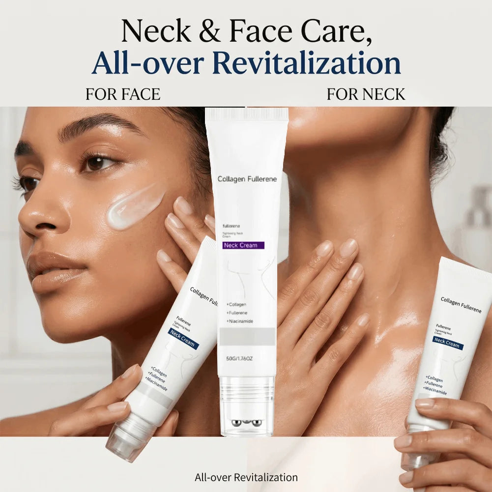 Collagen Anti-Wrinkle Neck Cream | Firming Rollerball 50ml Neck Firming Cream Zpaxo