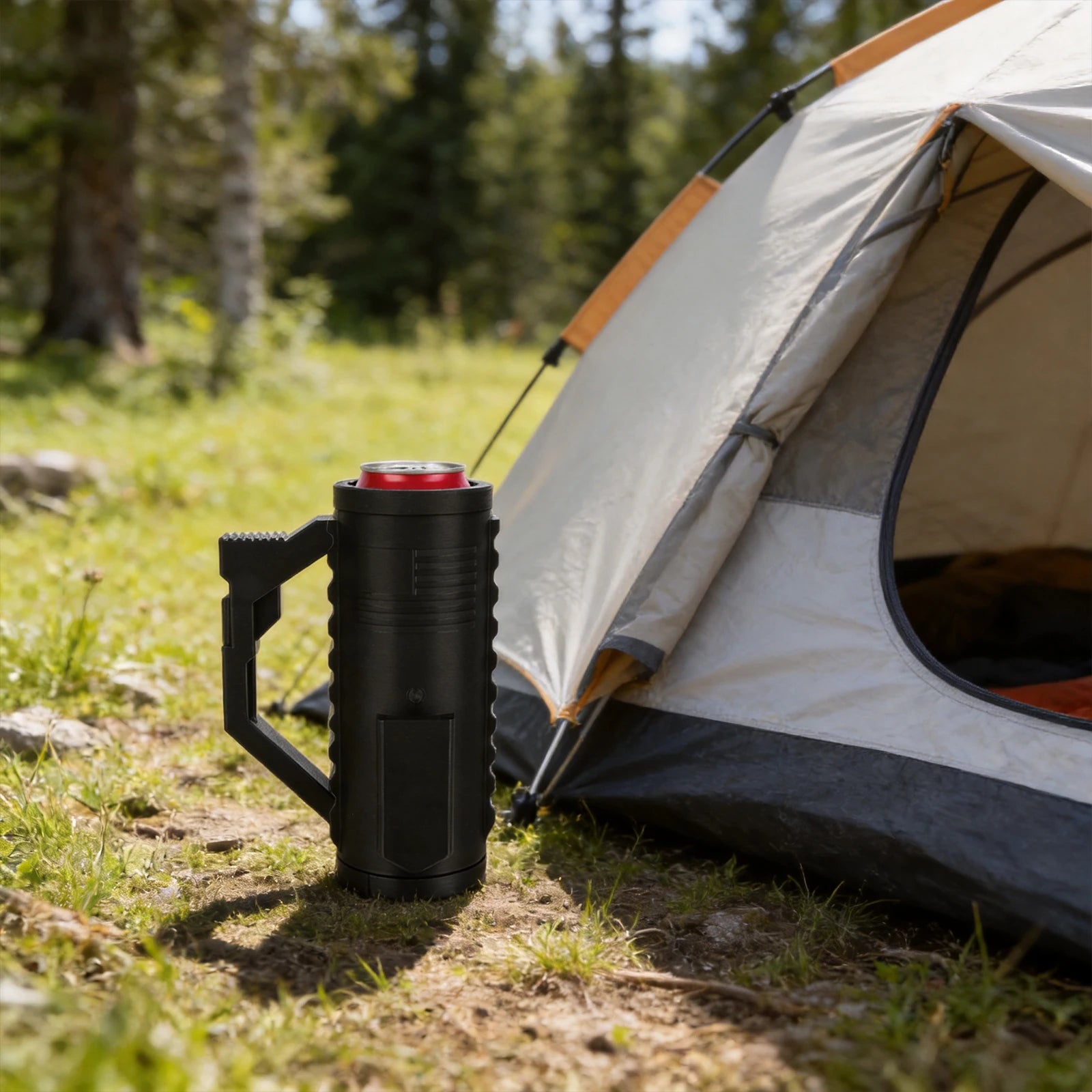 Reusable Portable Sleeve Soda Beer Water Bottle Dual Tactical Loading