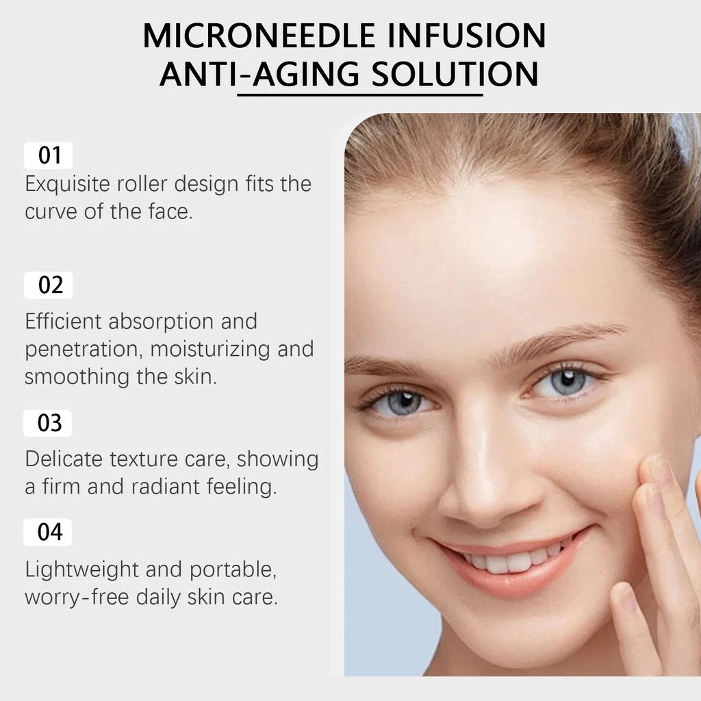 Eelhoe Microneedle Roller Set – Anti-Aging Hyaluronic Acid Serum Microneedle Roller Set Zpaxo