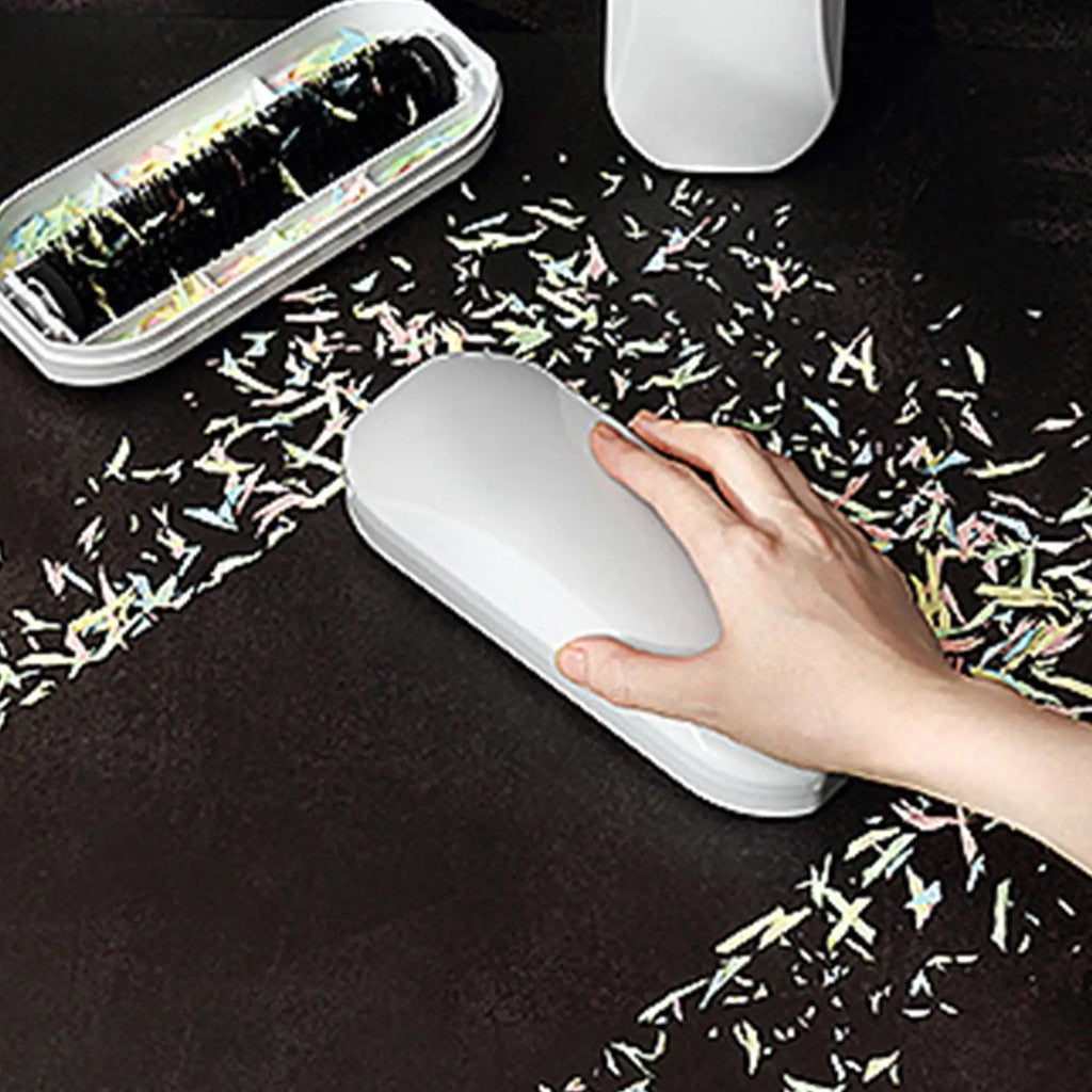 Table Crumber Hand Cleaning Brush Soft Bristles Portable Desktop
