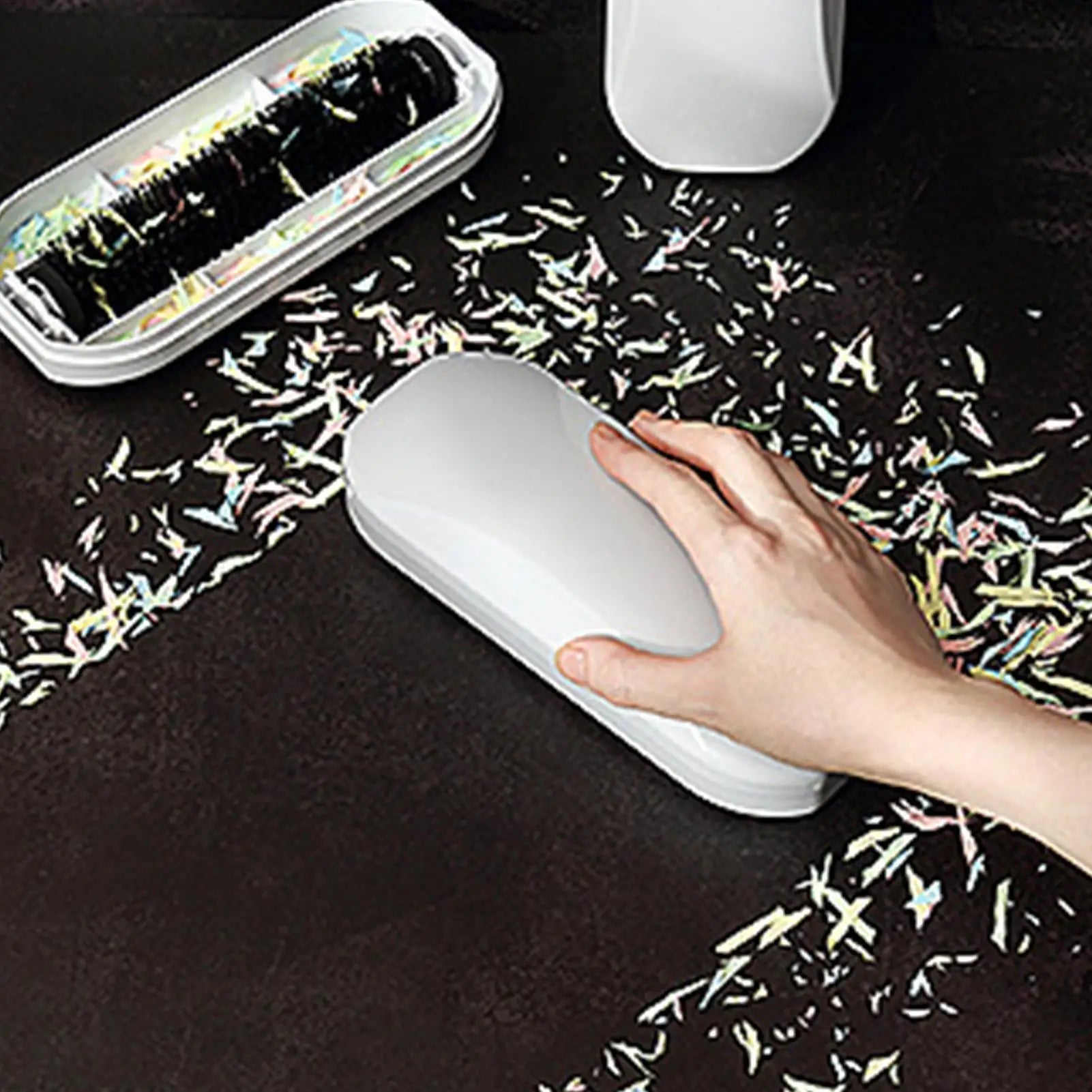 Table Crumber Hand Cleaning Brush Soft Bristles Portable Desktop