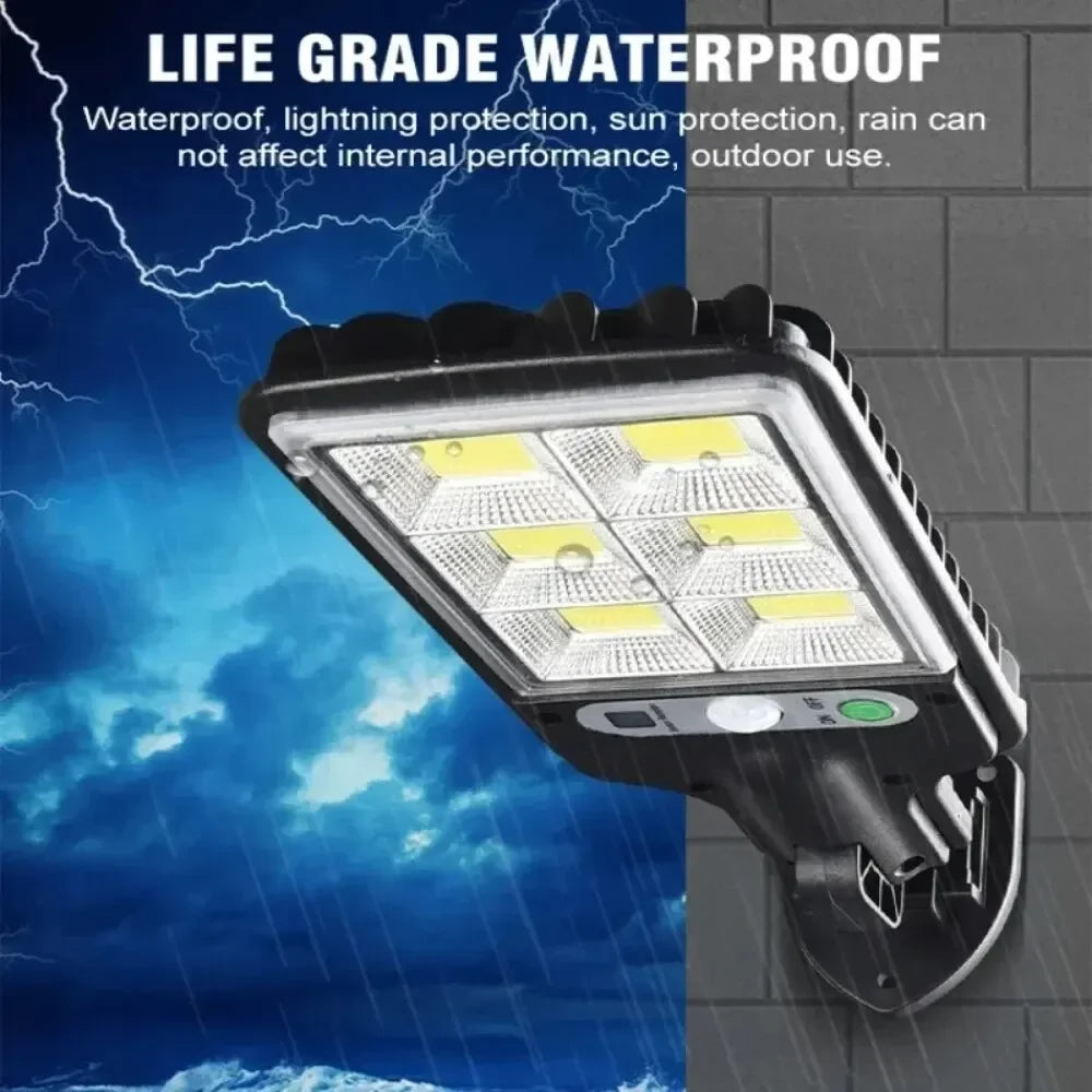 Solar LED Outdoor Wall Light with Motion Sensor | IP65