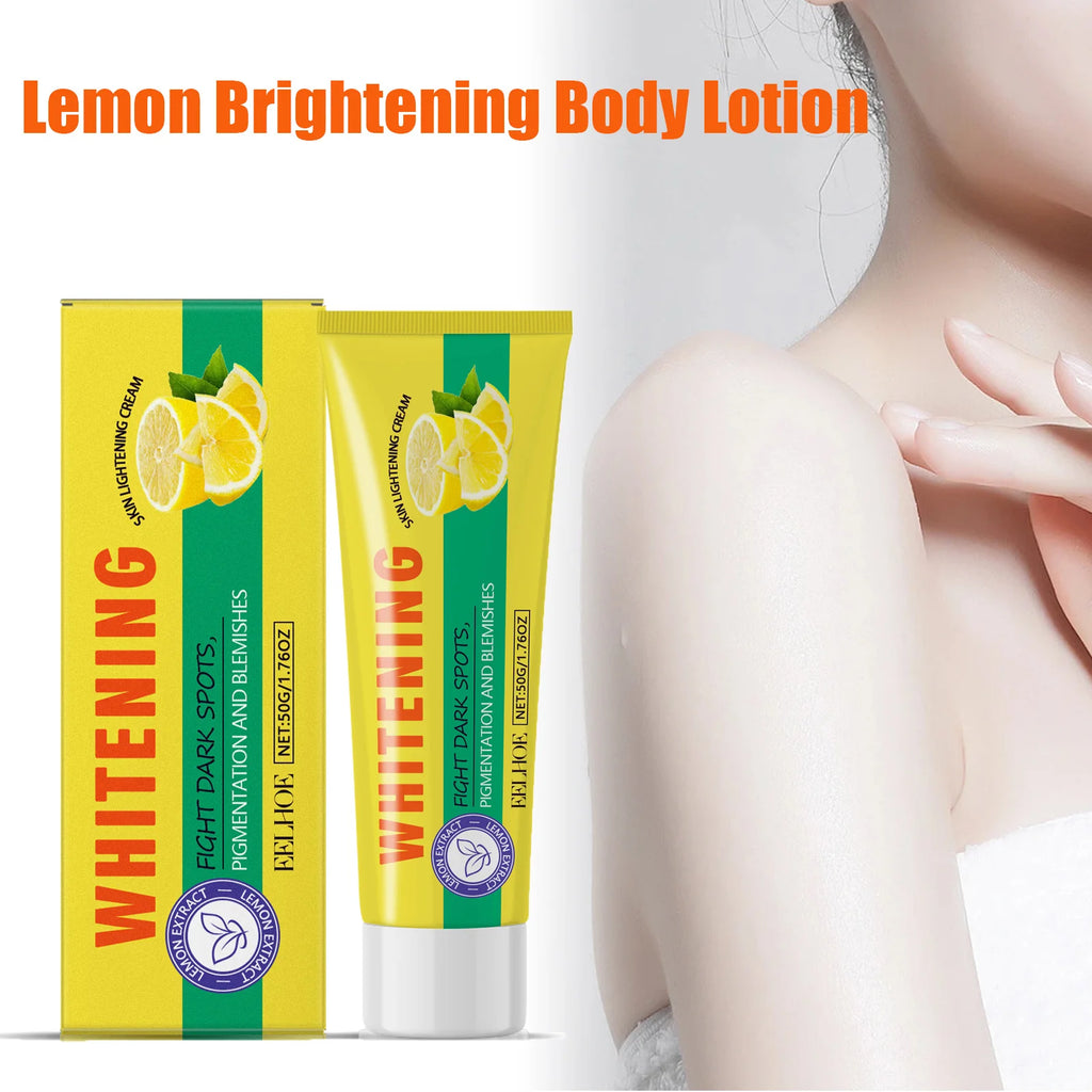 Eelhoe Lemon Brightening Body Lotion – Moisturize & Even Skin Tone Brightening Body Lotion Zpaxo