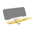 High-transparent 1 Car Sun Visor Adjustable HD View Anti Glare Zpaxo Clear-32x12cm