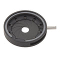 Aperture Diaphragm Adapter 10 Blade Aluminum Alloy Optical Diaphragm Manual Adjustable Easy Installation for Microscope