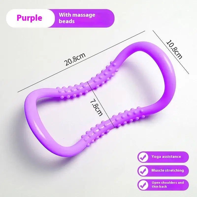 Body Workout Exercise Ring Home Pilates Yoga Gear Women's Resistance Zpaxo
