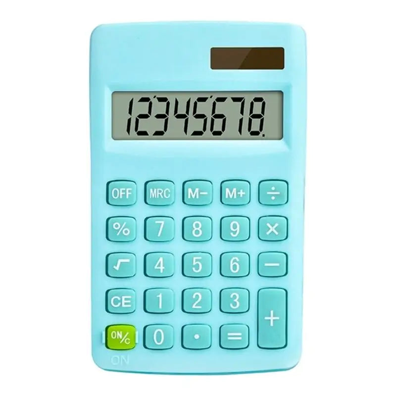 652F Desktop Accounting Calculator 8 Digit Large LCD Display Zpaxo turquoise green CN