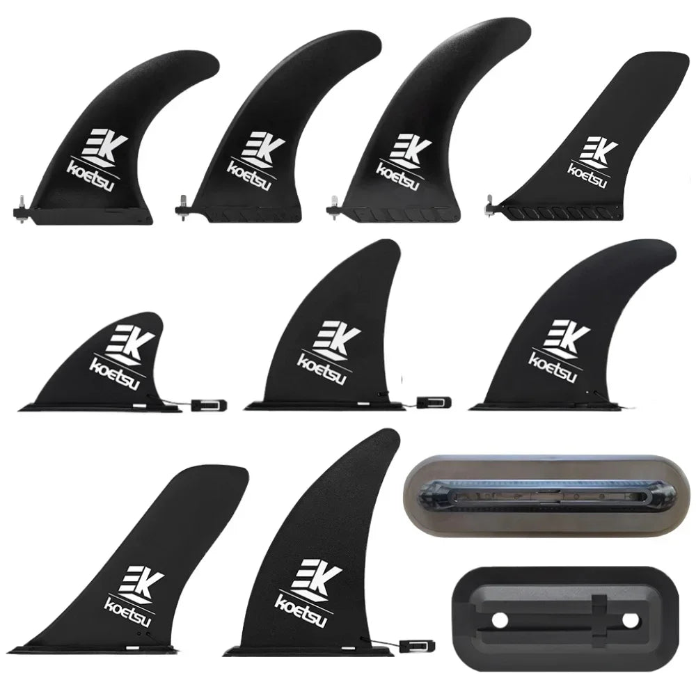 Quick-Release Surfboard Tail Fin – SUP, Longboard & Kayak