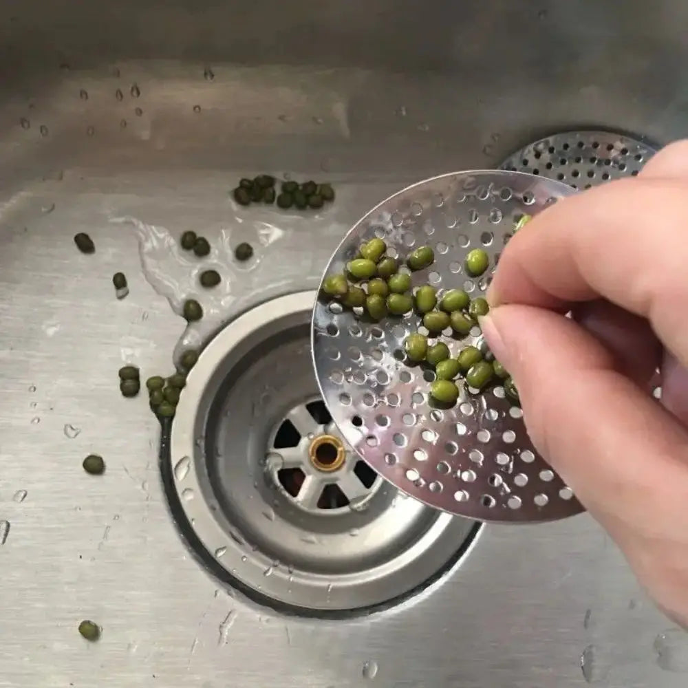 Stainless Steel Sink Drain Strainer – Hair Catcher Mesh Screen Sink Drain Strainer Zpaxo