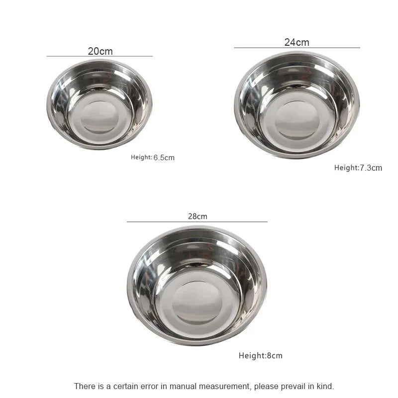 Stainless Steel Mixing Bowl – Baking, Kneading & Washing Stainless Steel Mixing Bowl Zpaxo