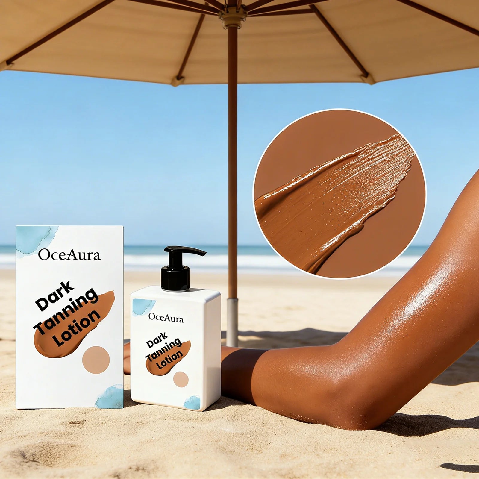 Self Tanner Tanning Cream for Sunbeds Outdoor Sun Natural Tan Bronzer for Glowing Skin Moisturizing Sun Tanner Summer Essential Zpaxo