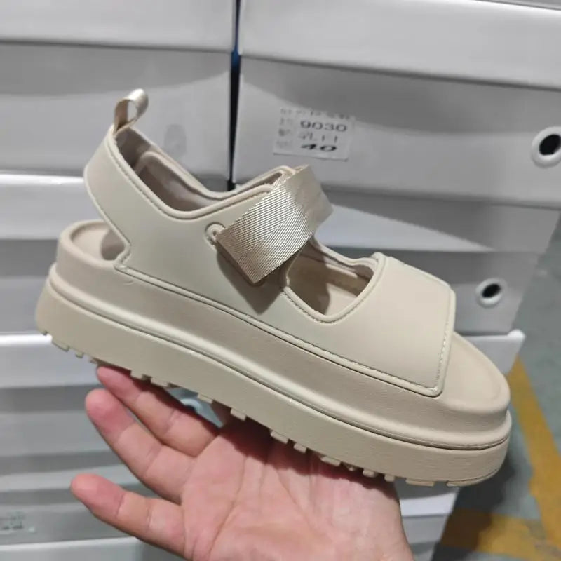 Sandals for Women 2025 Casual Outdoor Fashion Comfortable Causal Ladies Sandal High Quality Summer Platform Beach Sandals Shoes Zpaxo