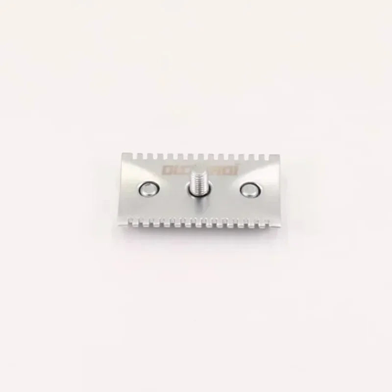 Yaqi Matte Chrome Melon Safety Razor Head – Men's DE Shave Safety Razor Head Zpaxo