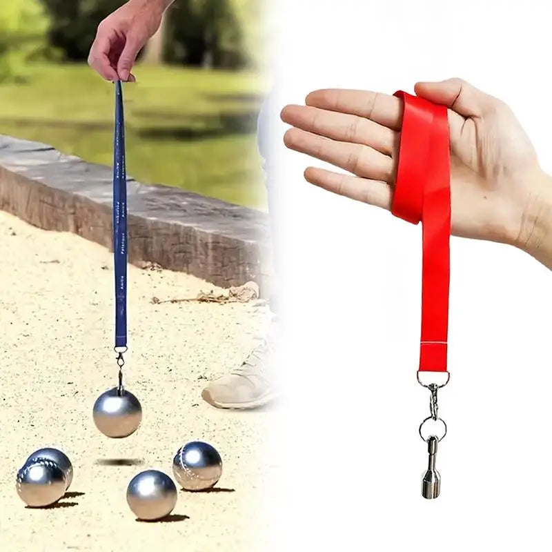 Magnetic Bocce Ball Picker – Portable Lawn Ball Retriever Tool