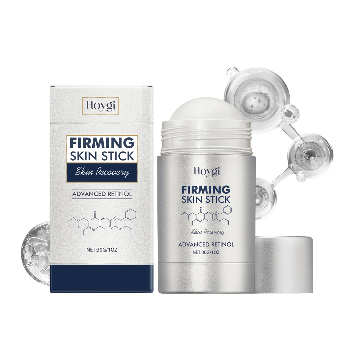 Hoygi Retinol Wrinkle-Reducing Firming Repair Stick Reduces Fine Lines Anti-Aging Concentrate for Mature Skin Travel-Friendly Zpaxo 1PC